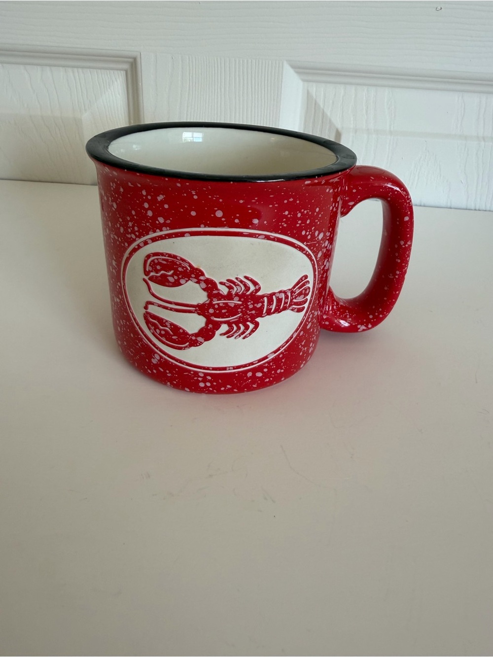 Cape Shore Red Speckled Lobster Coffee Mug